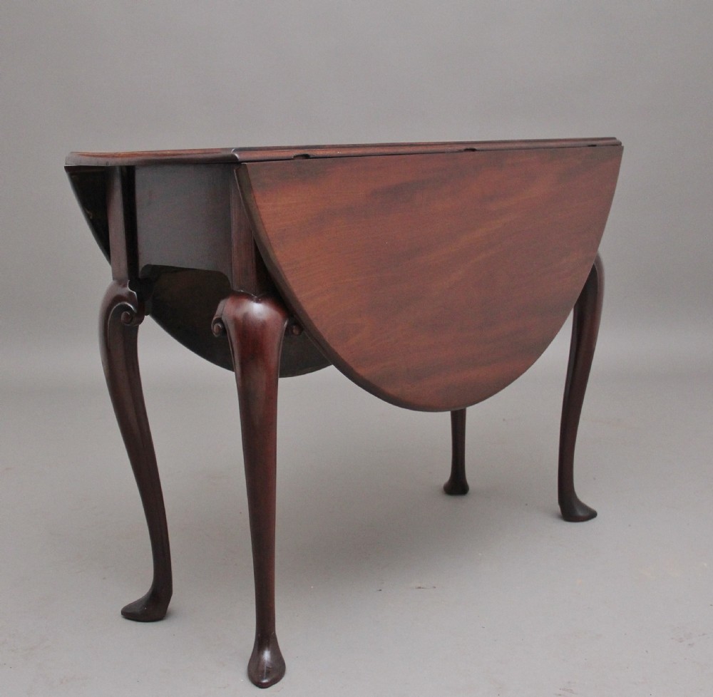 18th Century mahogany drop leaf table from the Georgian period 