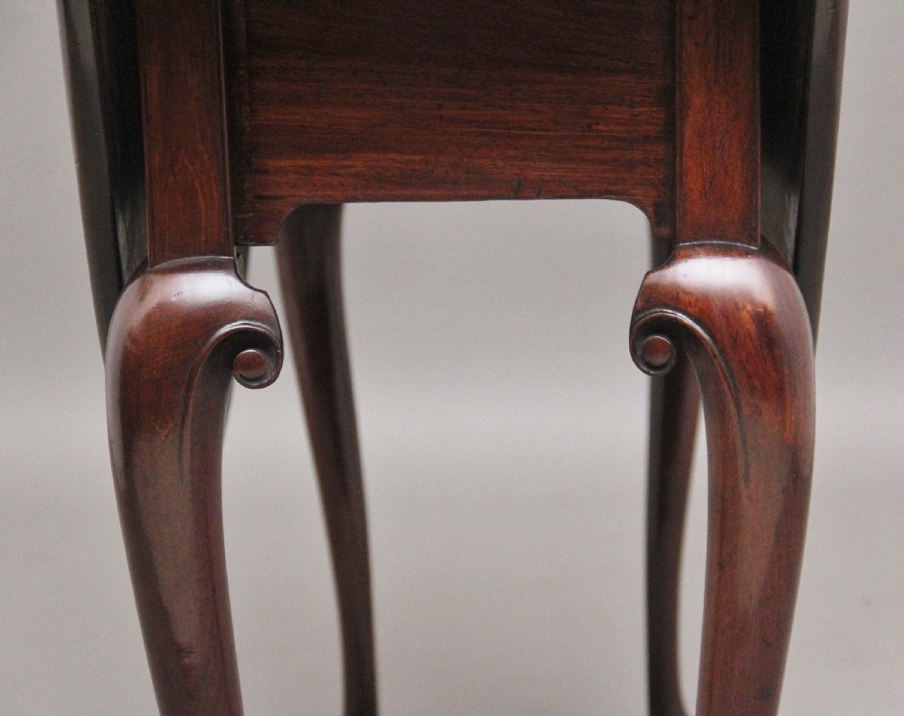 18th Century mahogany drop leaf table from the Georgian period  View IV