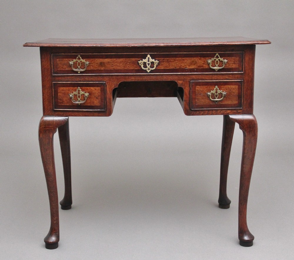 18th Century oak lowboy from the Georgian period