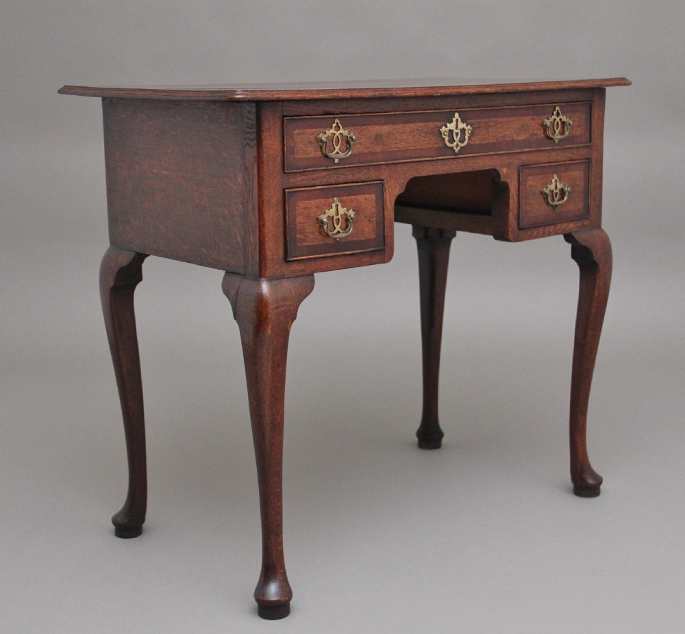 18th Century oak lowboy from the Georgian period View IV