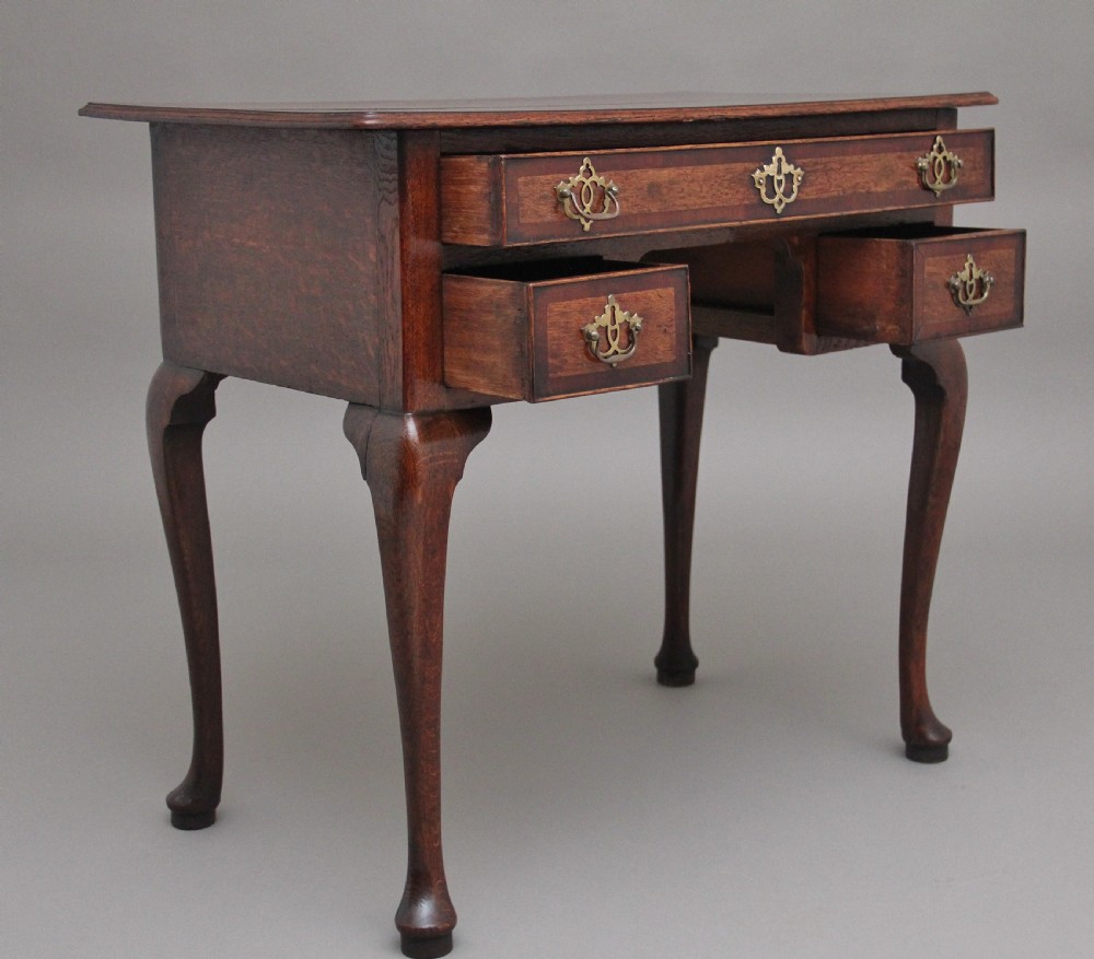 18th Century oak lowboy from the Georgian period View V