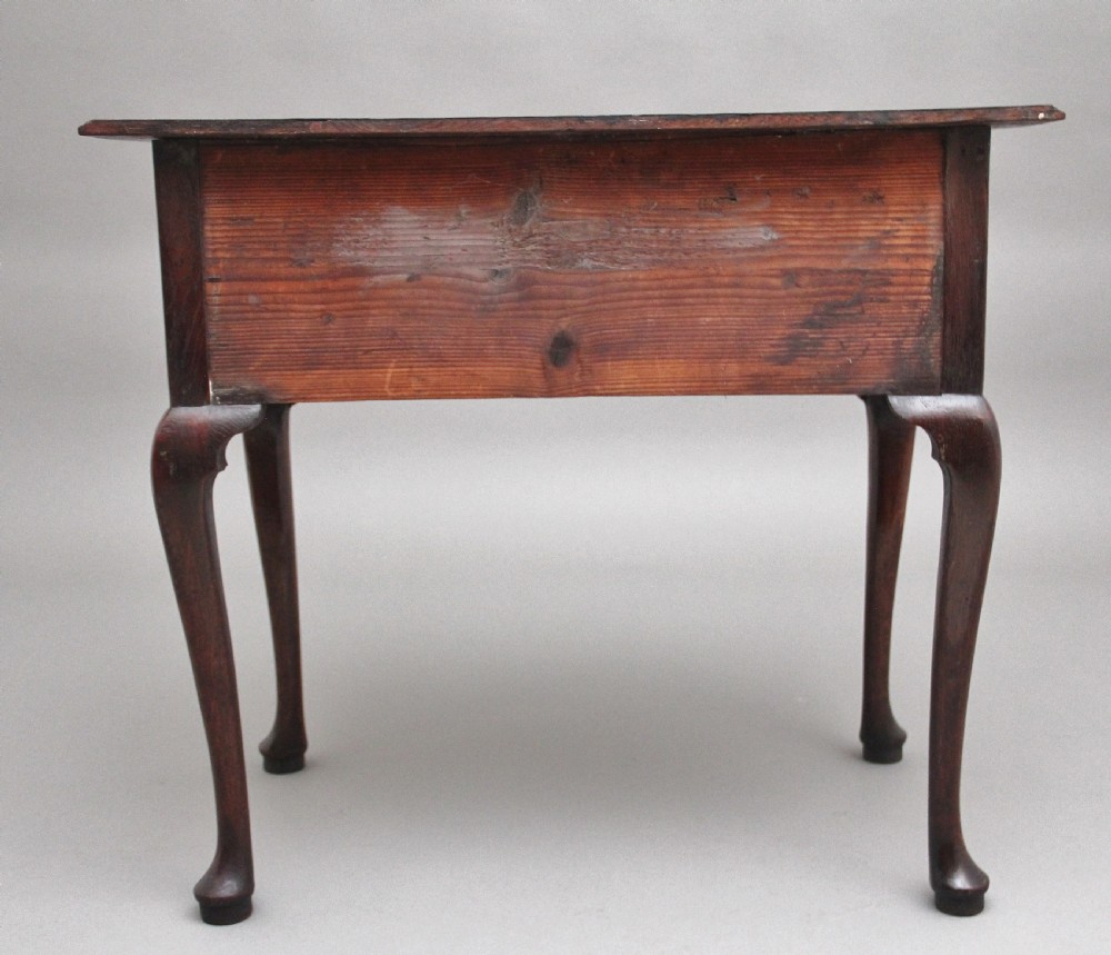 18th Century oak lowboy from the Georgian period View VIII