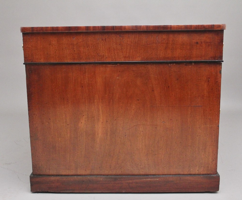 Early 19th Century antique mahogany partners desk View VII