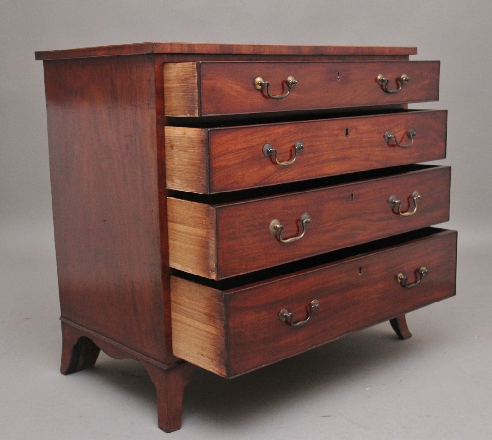 19th Century mahogany chest of drawers View II