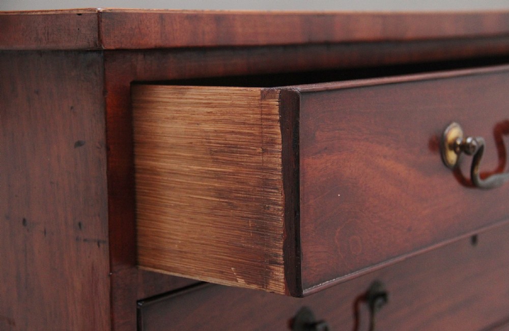 19th Century mahogany chest of drawers View X