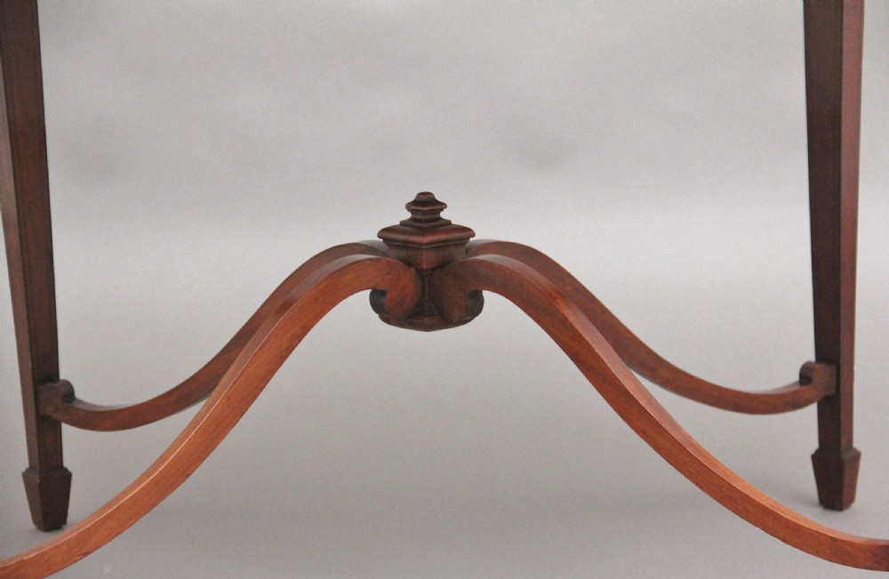 19th Century inlaid satinwood table View VIII