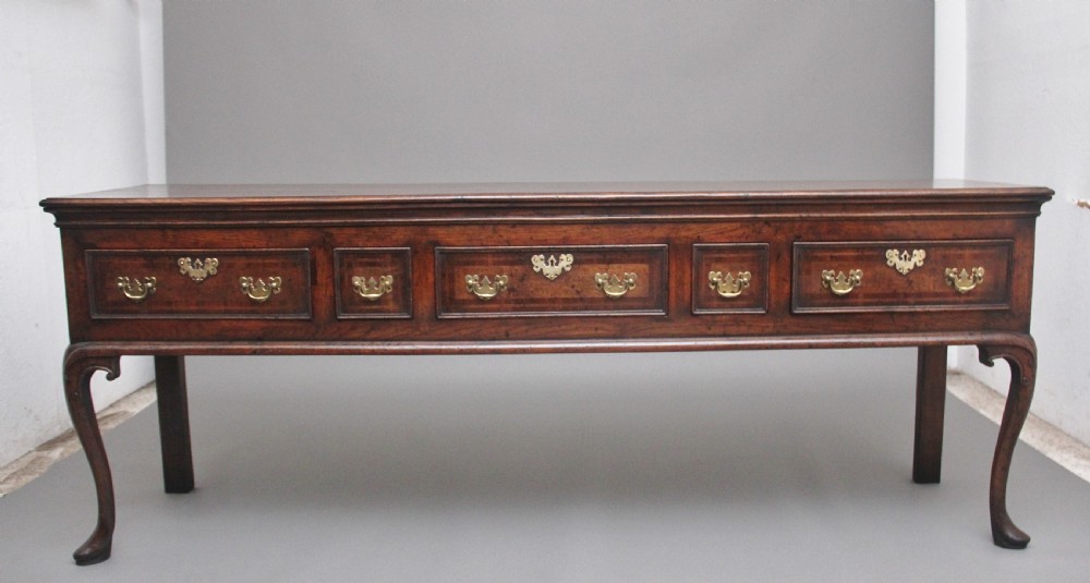 Early 19th Century oak dresser base