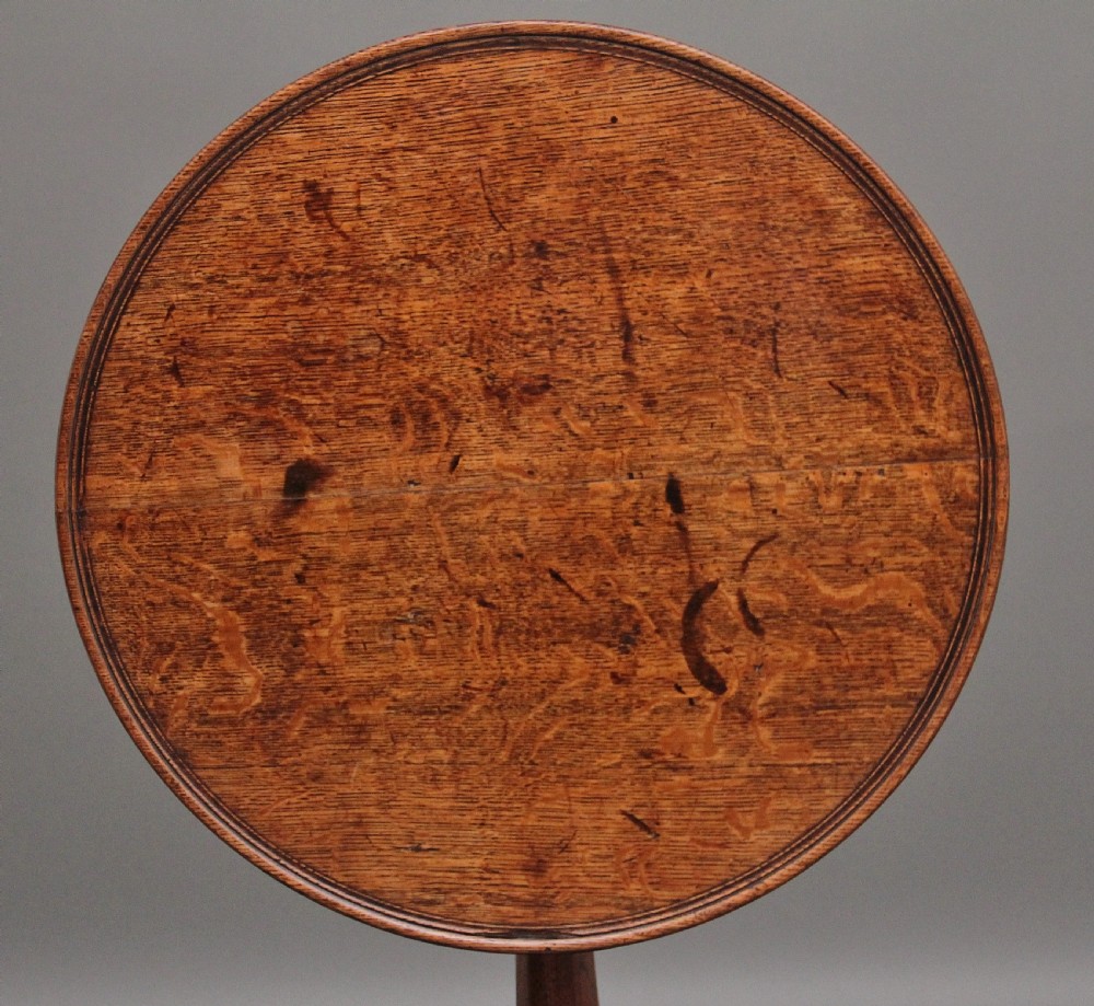 18th Century oak wine table from the Georgian period View VII