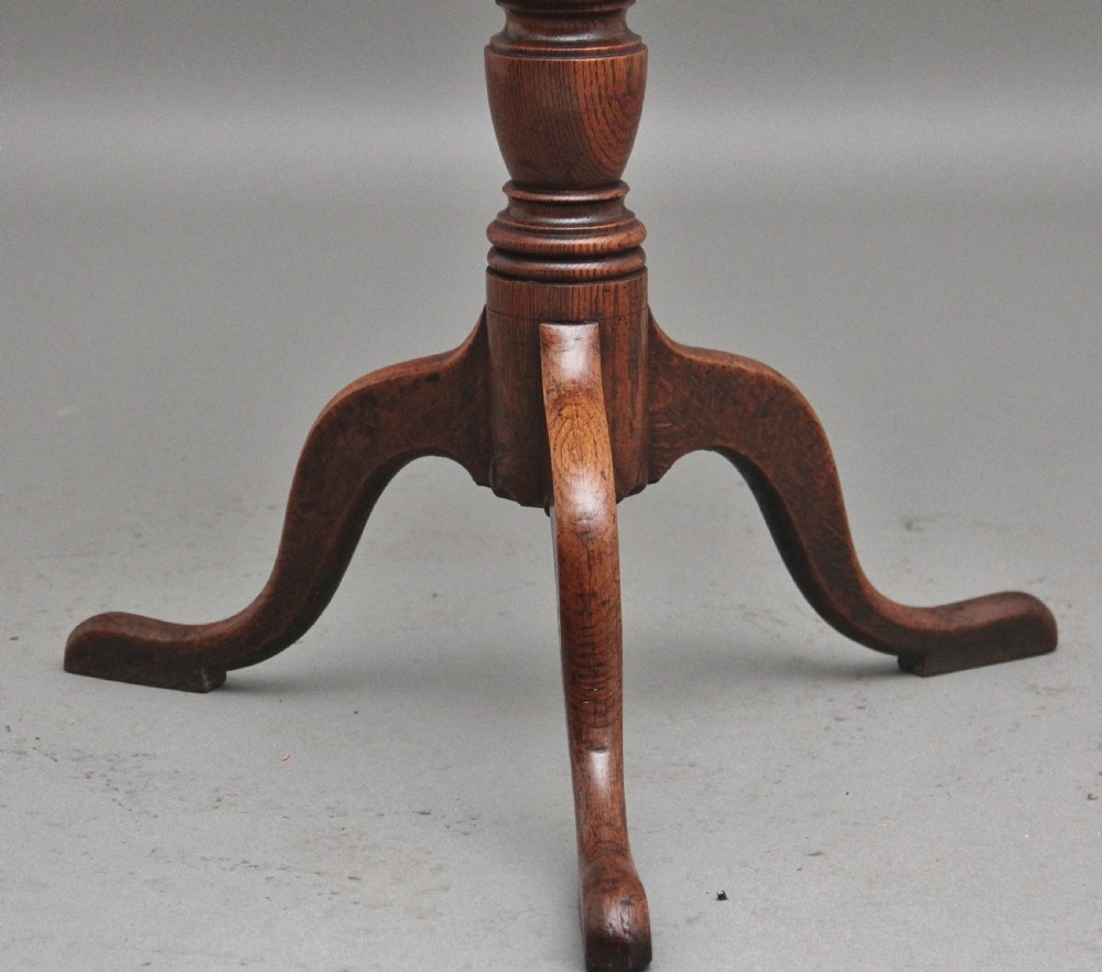 18th Century oak wine table from the Georgian period View IX