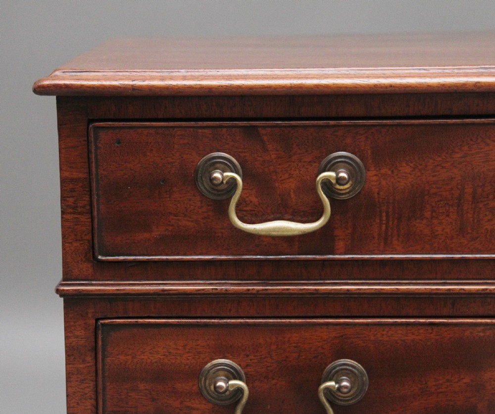 Mid 19th Century mahogany bedside chest of drawers View V