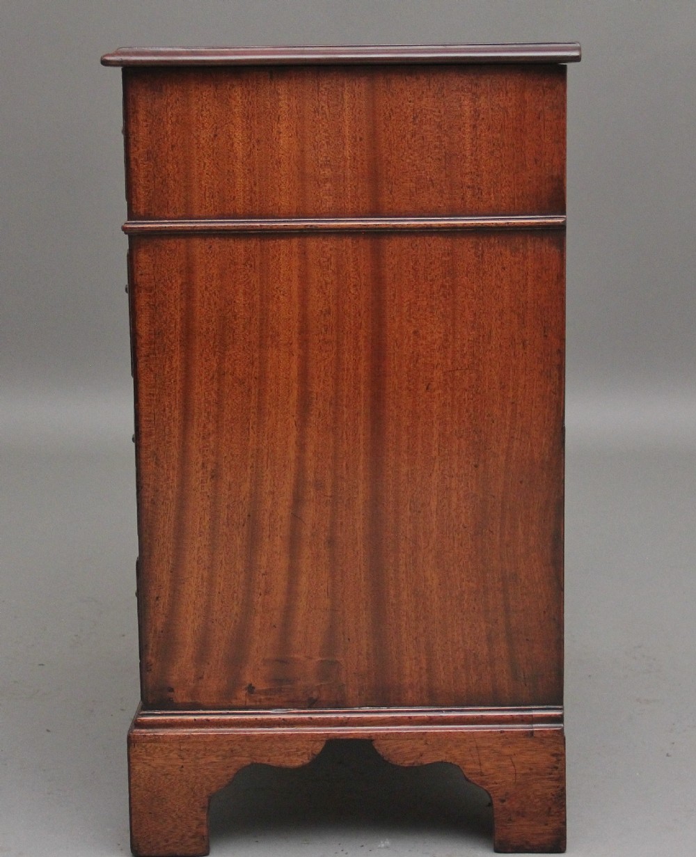 Mid 19th Century mahogany bedside chest of drawers View VIII