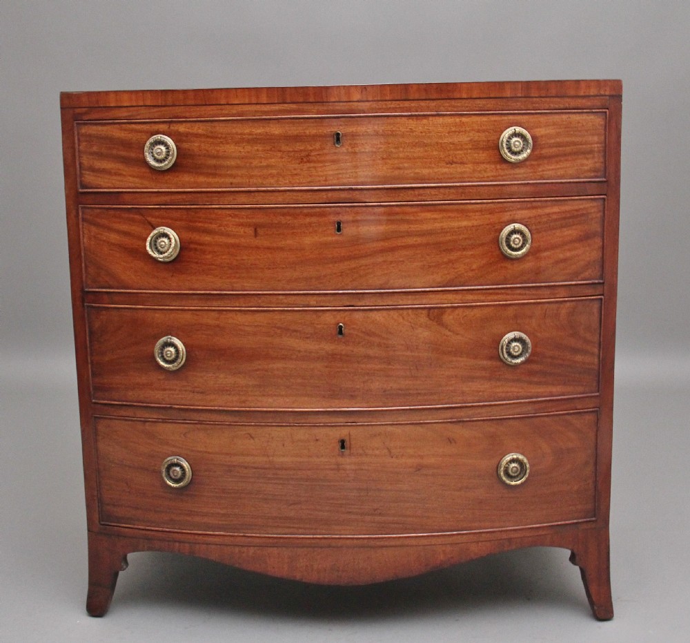 Early 19th Century bowfront chest