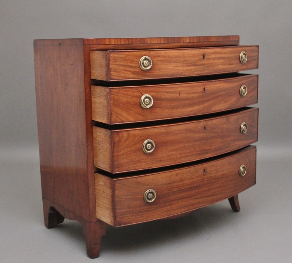 Early 19th Century bowfront chest View III