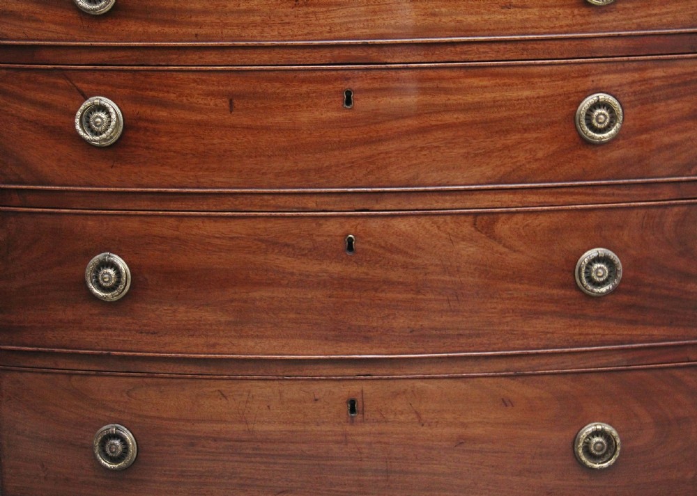 Early 19th Century bowfront chest View V