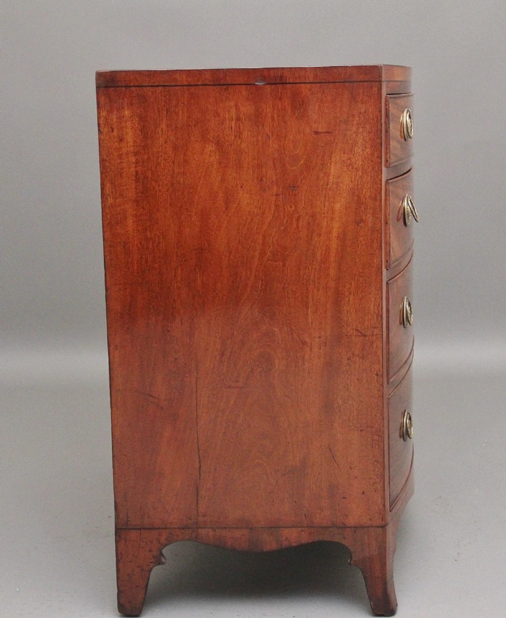 Early 19th Century bowfront chest View VI