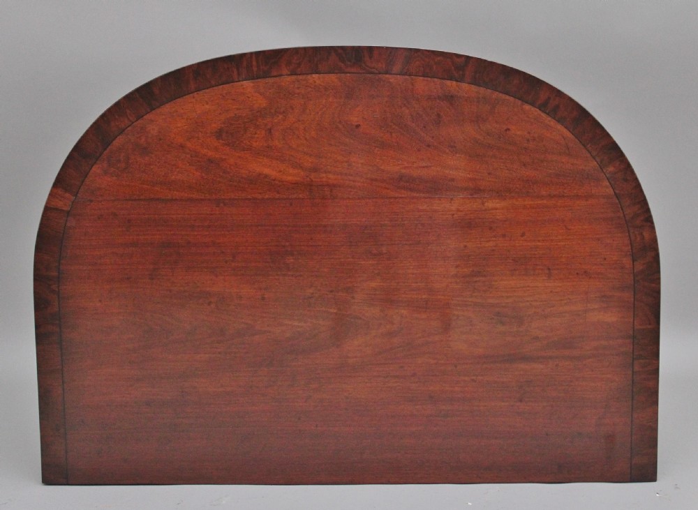 Early 20th Century mahogany three pedestal dining table View V