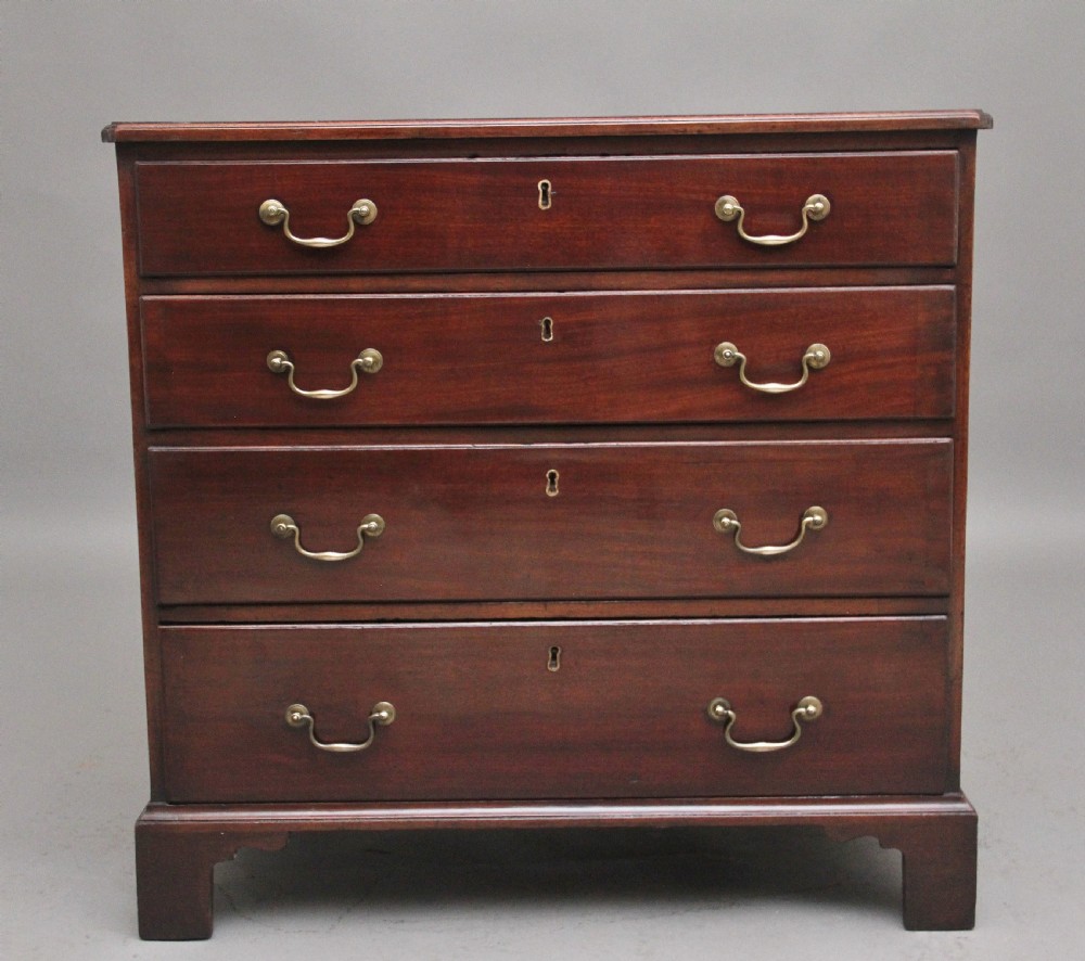 18th Century mahogany chest of drawers