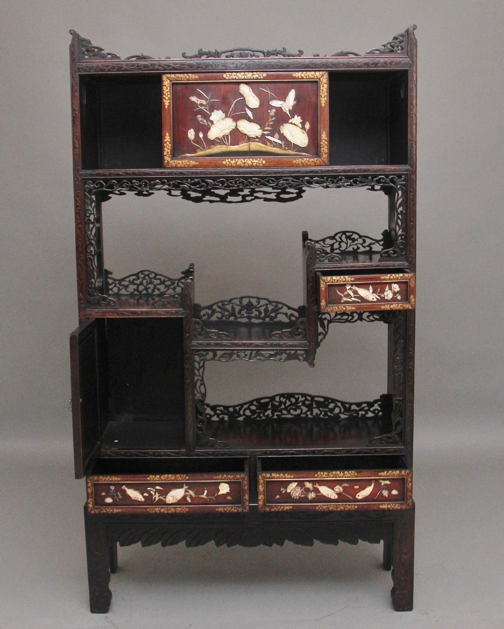 19th Century Japanese cabinet View II