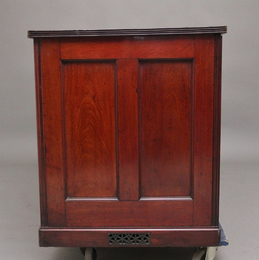 A pair of early 20th Century mahogany multi drawer chests View XII