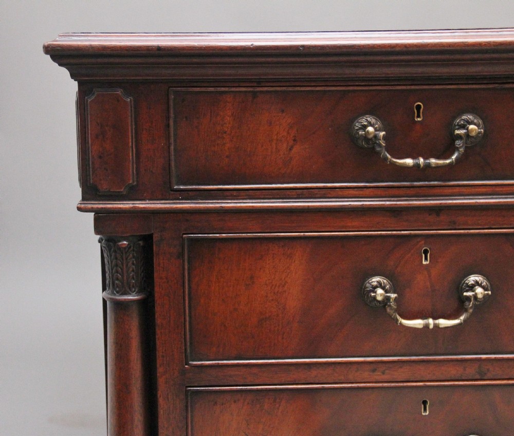 A large and impressive early 20th Century mahogany desk View IV