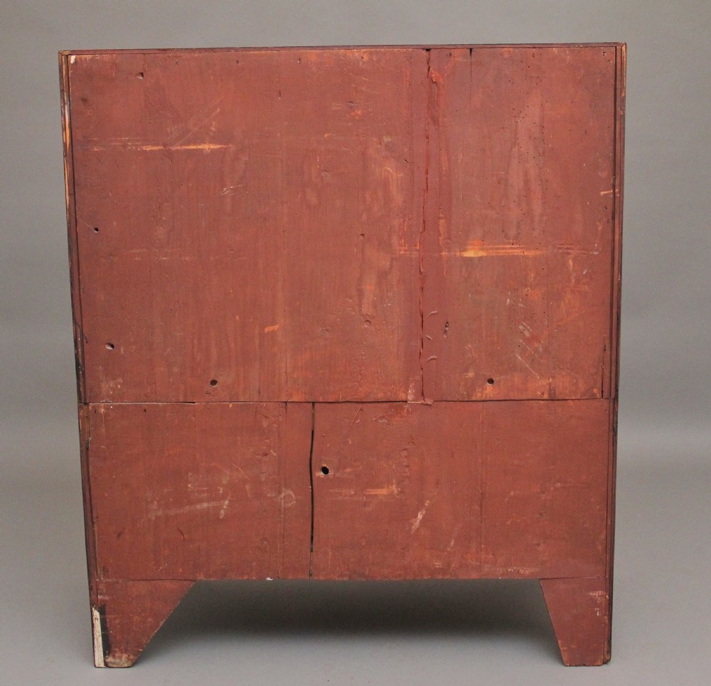 A lovely quality early 19th Century mahogany chest View VII