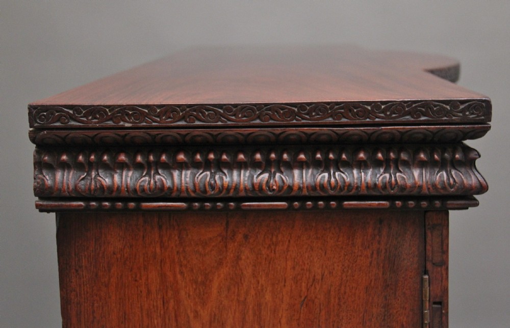 Mid 19th Century highly carved Anglo-Indian cabinet View XIII