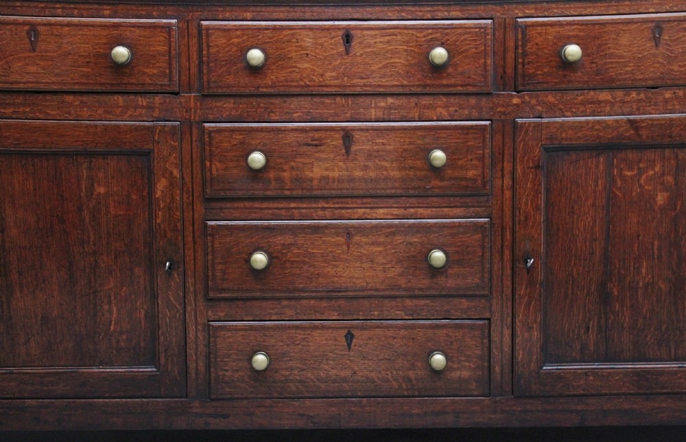 Early 19th Century oak dresser base View VIII