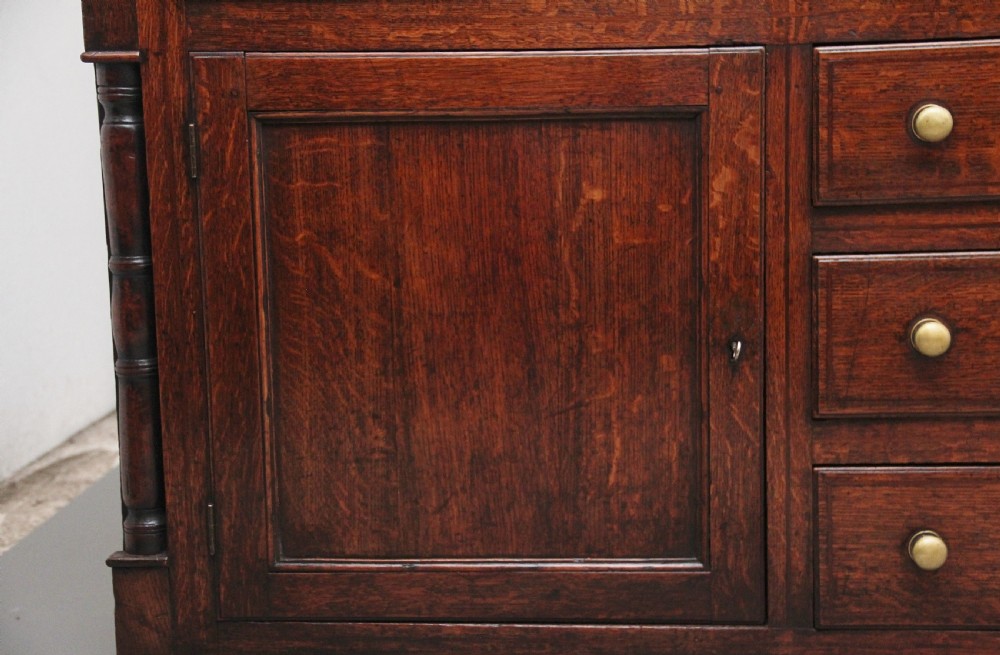 Early 19th Century oak dresser base View IX