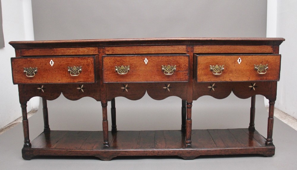 18th Century oak dresser base View V