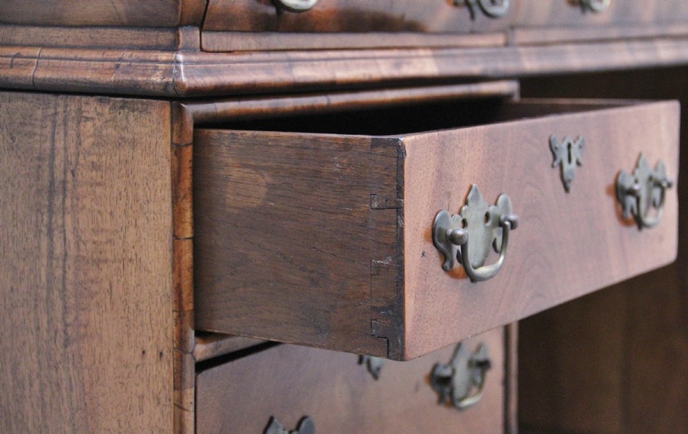 Early 20th Century walnut partners desk View VI
