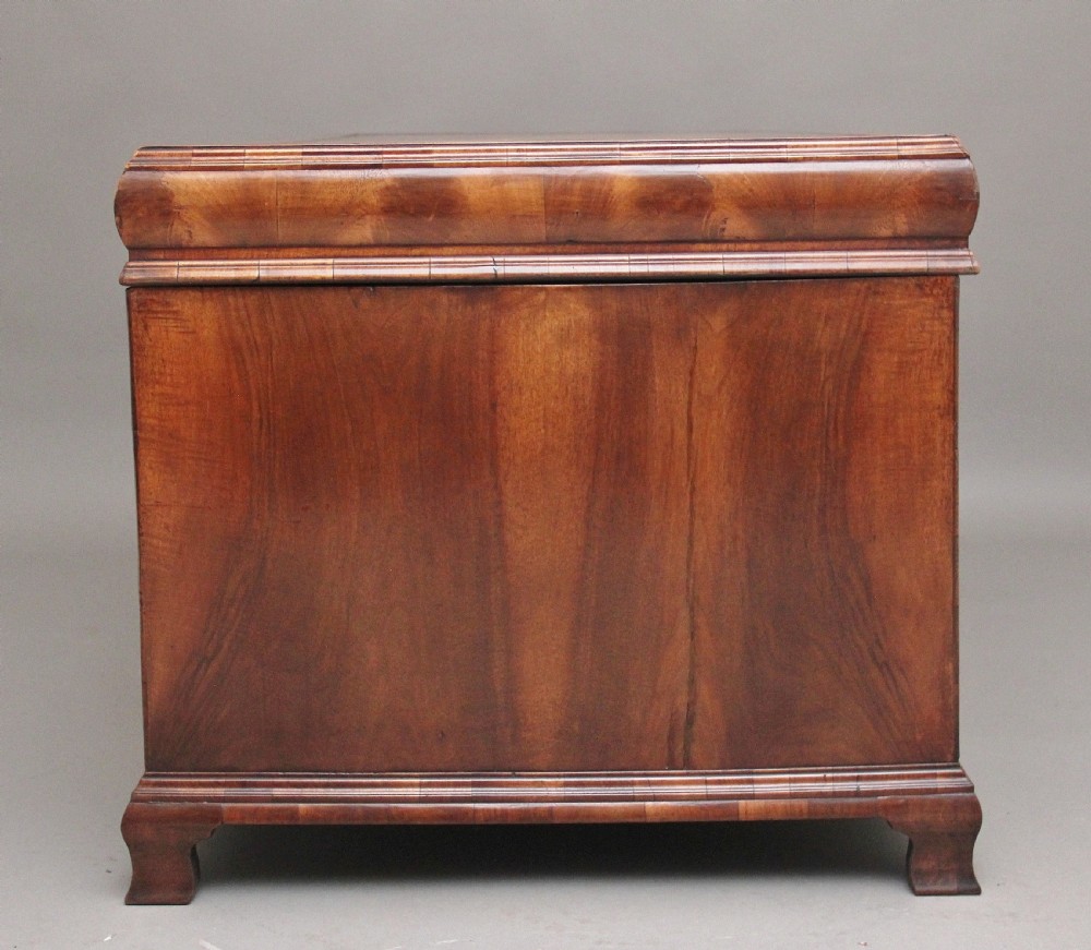 Early 20th Century walnut partners desk View XII
