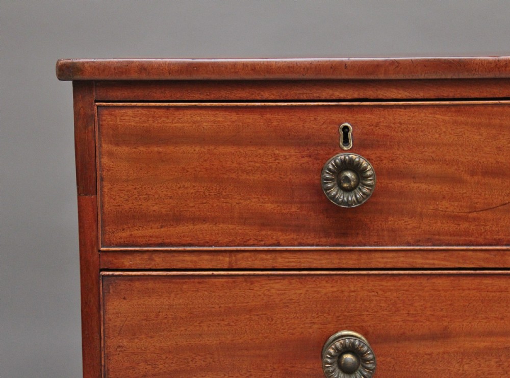 Early 19th Century mahogany chest of drawers View II