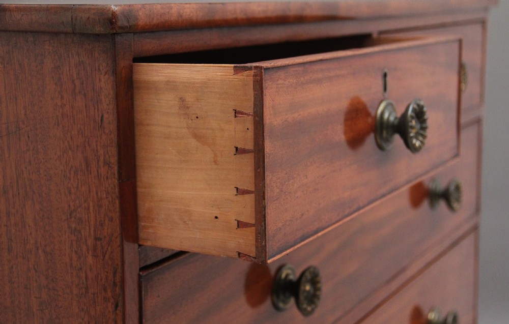 Early 19th Century mahogany chest of drawers View VII