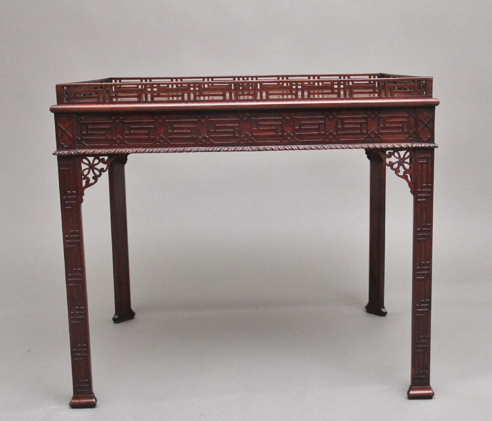 19th Century mahogany silver table  View VI