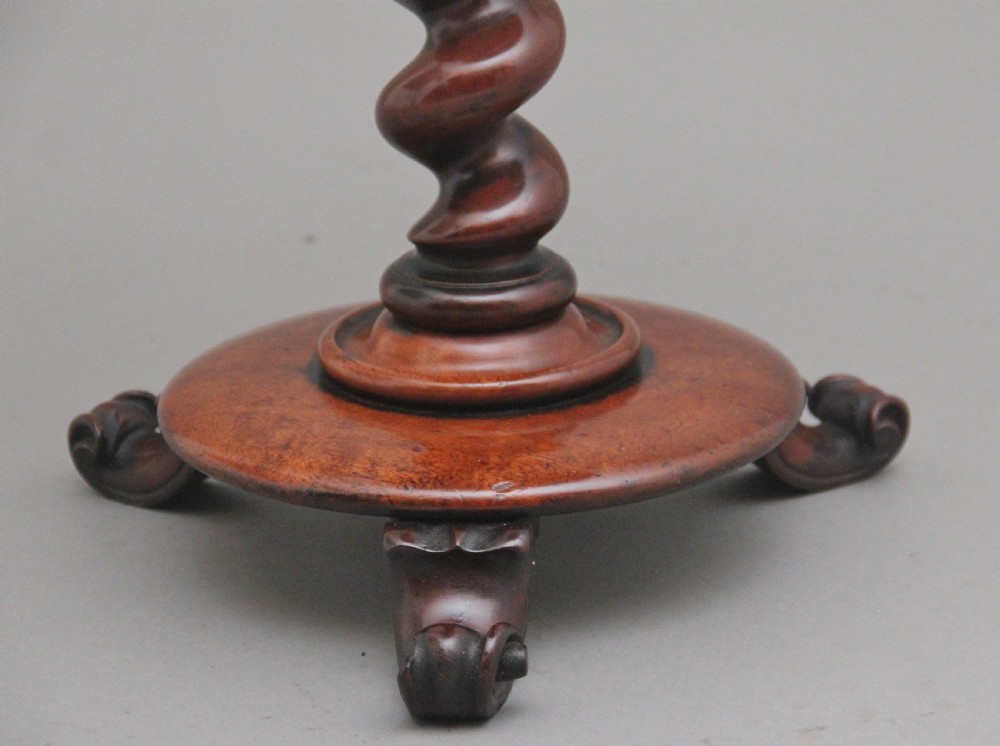 19th Century mahogany occasional table View IV