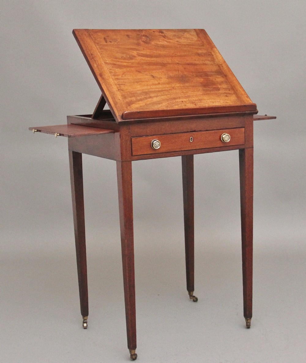 Early 19th Century mahogany reading table View II