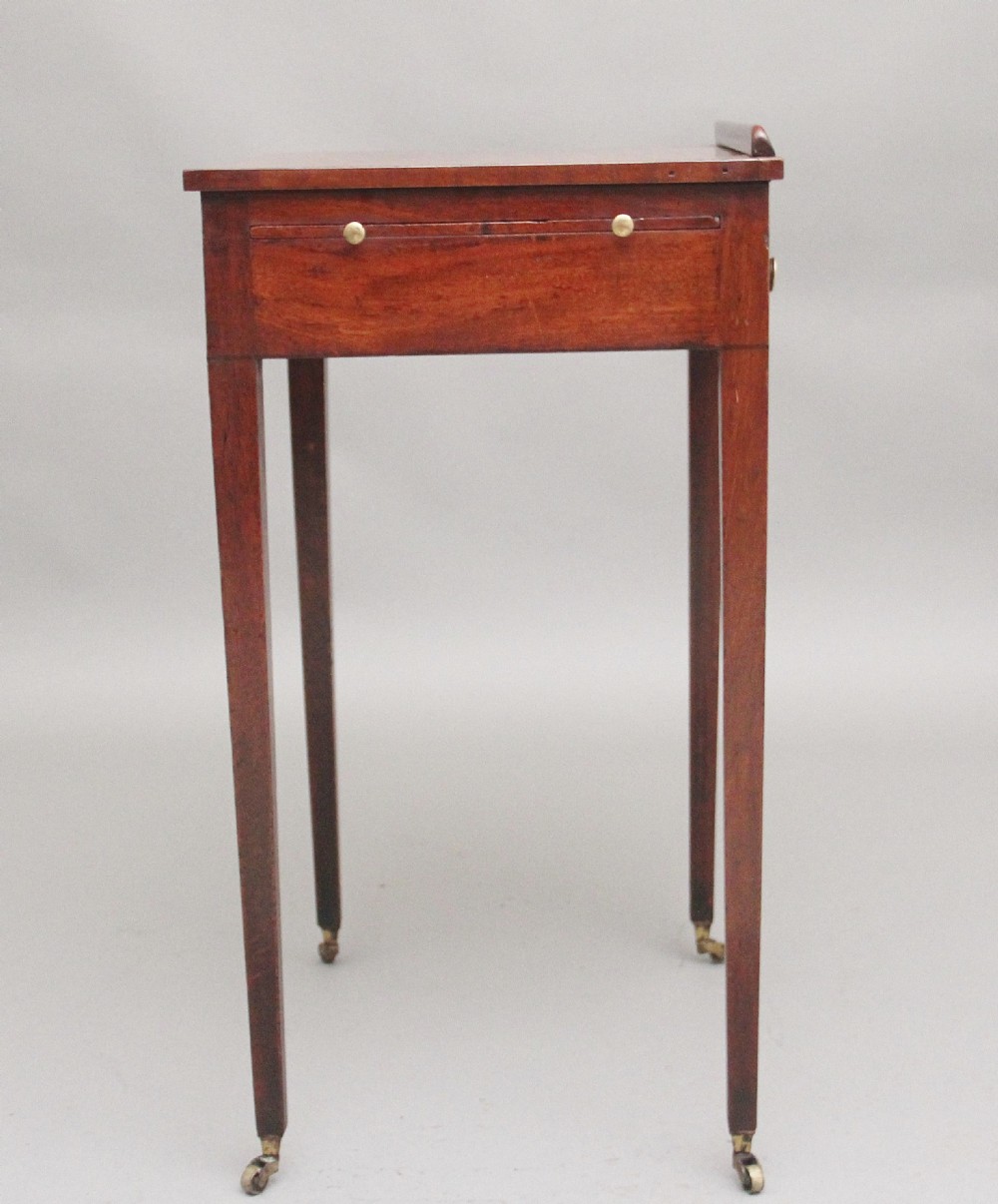 Early 19th Century mahogany reading table View X
