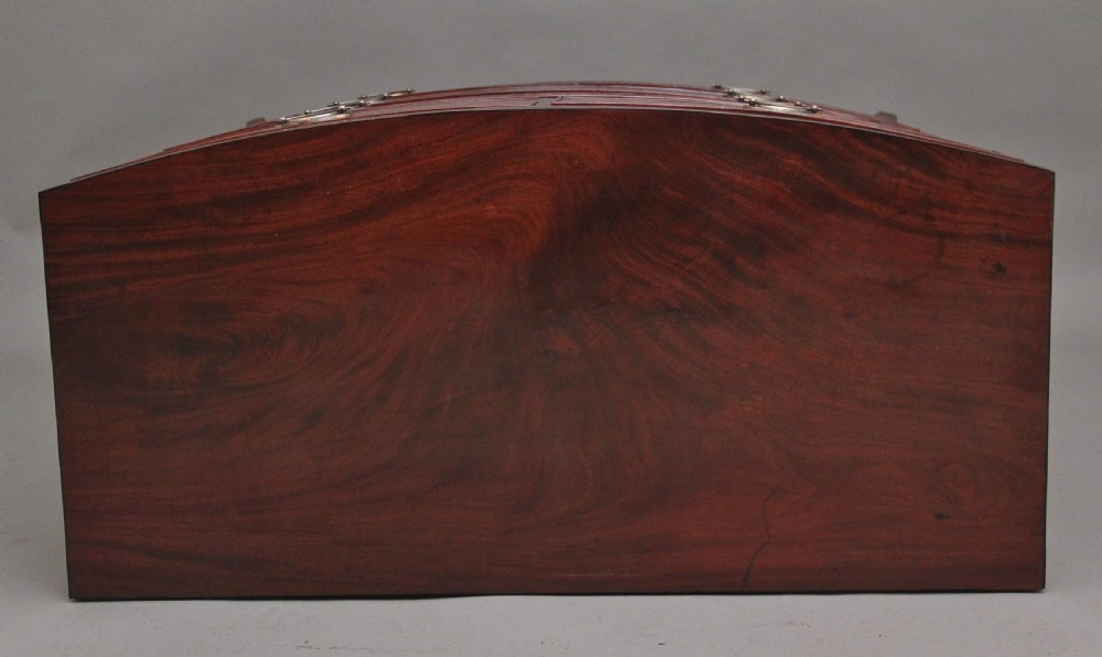 Early 19th Century mahogany bowfront chest  View X