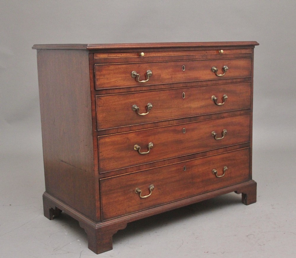 18th Century Georgian mahogany chest of drawers View III