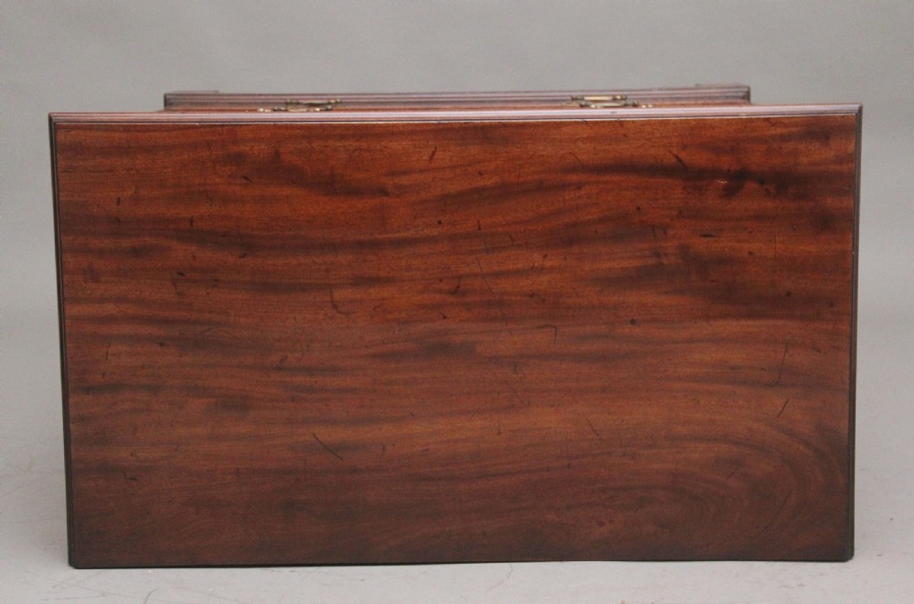 18th Century Georgian mahogany chest of drawers View X