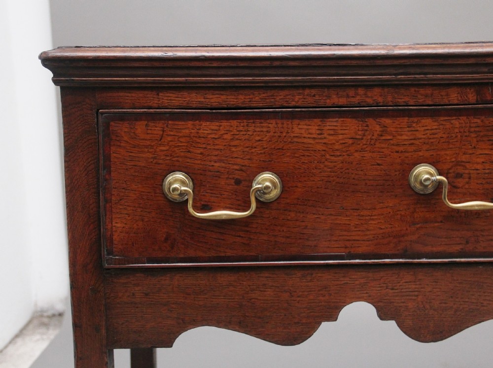18th Century antique oak dresser base View III
