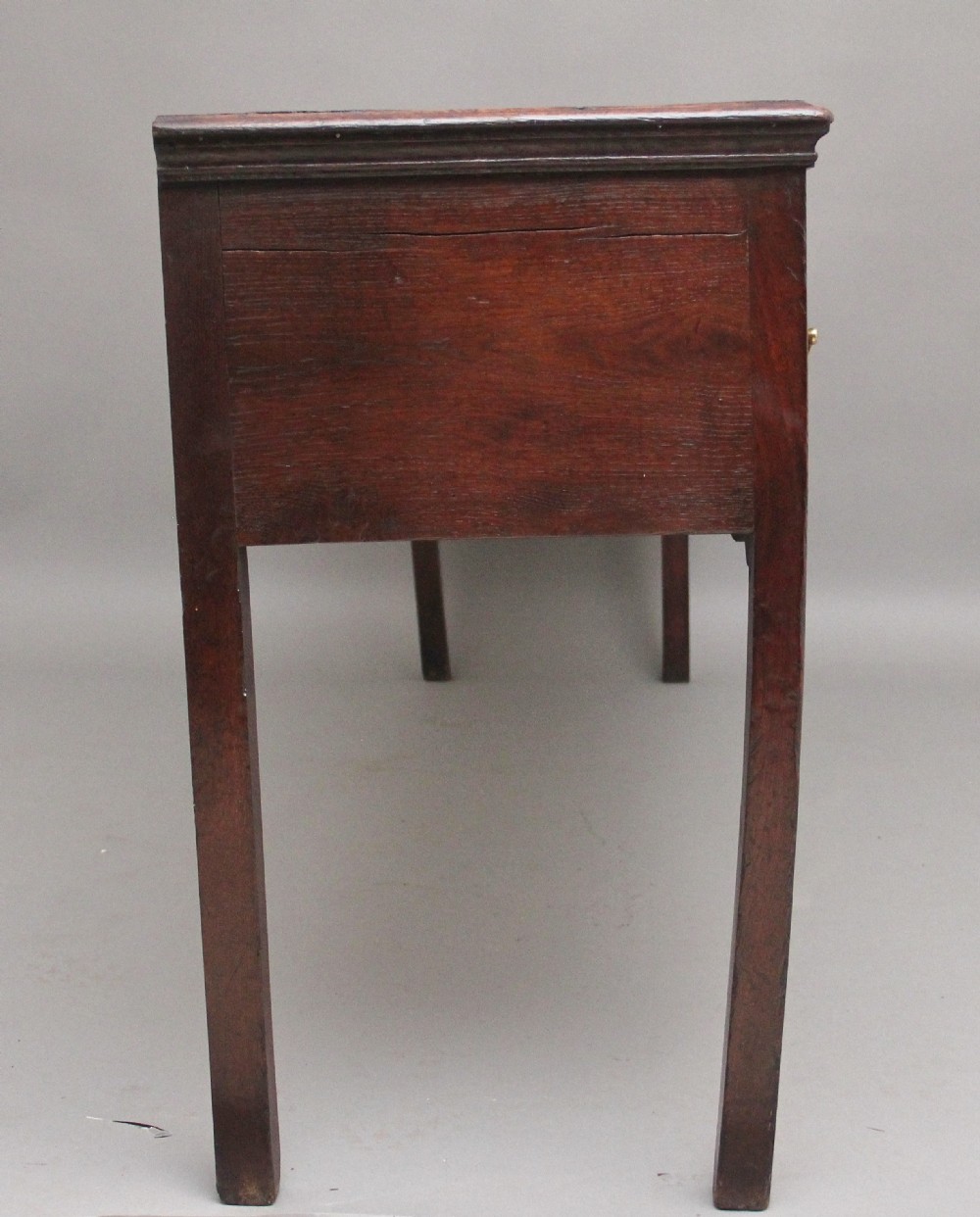 18th Century antique oak dresser base View V