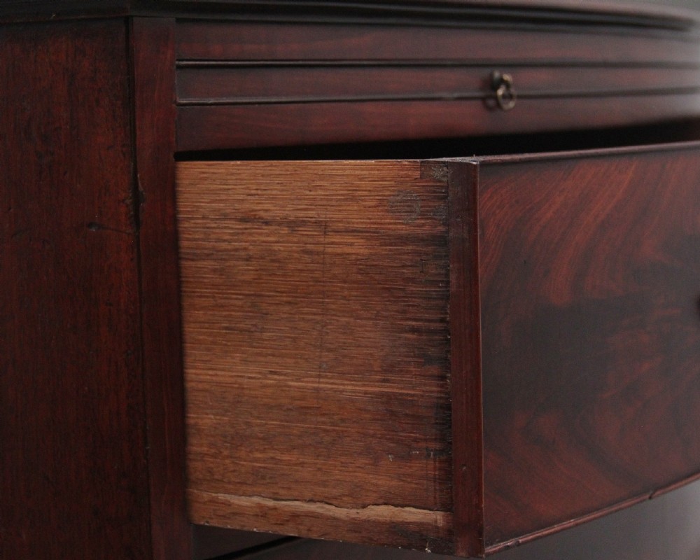 18th Century mahogany bowfront chest of drawers View VI