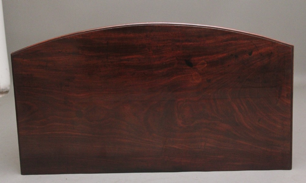 18th Century mahogany bowfront chest of drawers View X