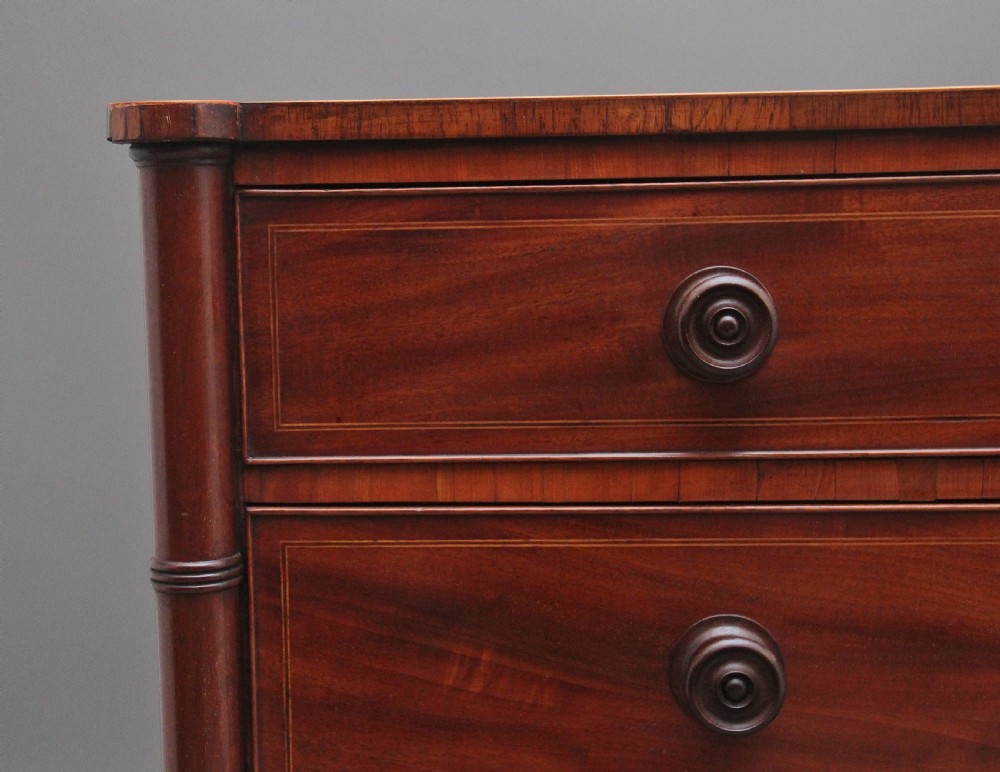 A superb quality early 19th Century Regency mahogany chest of drawers View II