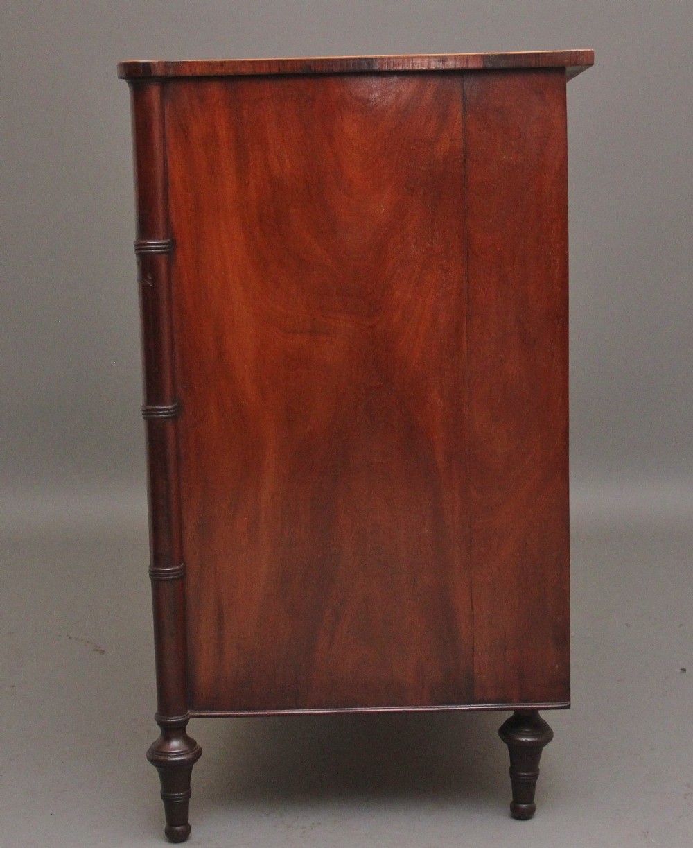 A superb quality early 19th Century Regency mahogany chest of drawers View VI