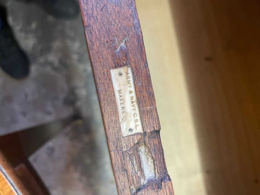 Early 20th Century Anglo-Indian camphor wood campaign chest View XI