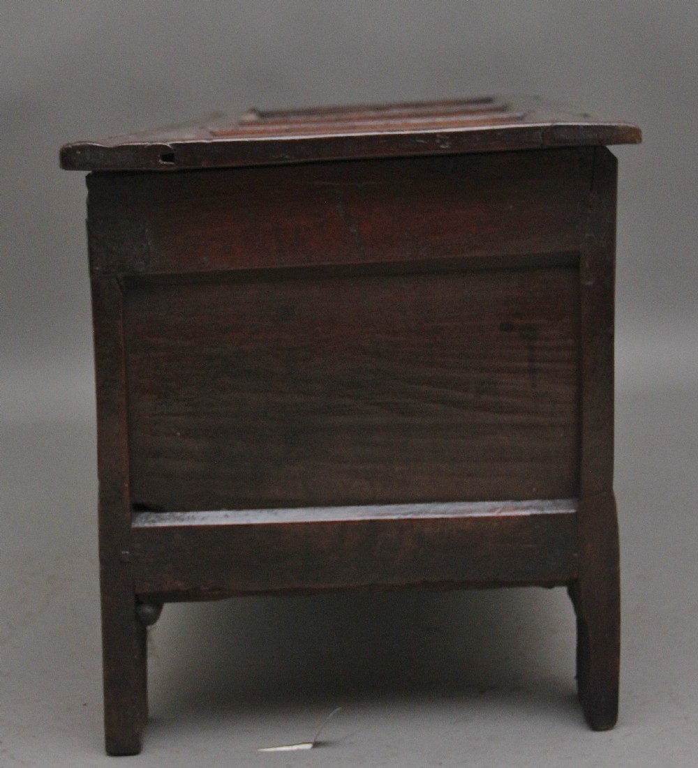 18th Century oak coffer  View VIII