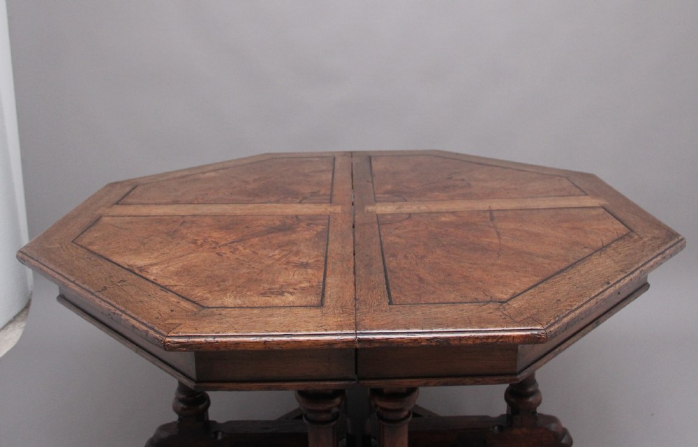 A pair of early 19th Century oak console tables View VI