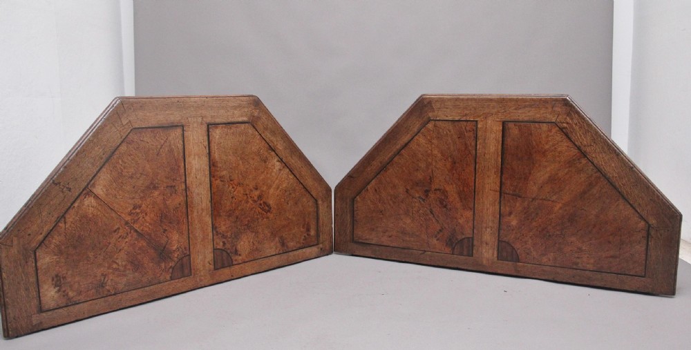 A pair of early 19th Century oak console tables View VII